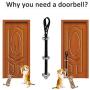 CATOOP Dog Doorbells Premium Potty Training Big Dog Bells Adjustable Dog Bells for Potty Training Your Puppy Easily - Premium Quality - 7 Extra Large Loud Dog Bells CATOOP Dog Doorbells Premium Potty Training Big Dog Bells Adjustable Dog Bells for Potty Training Your Puppy Easily - Premium Quality - 7 Extra Large Loud Dog Bells