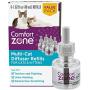 Comfort Zone Multicat Calming Diffuser Refill, 48 ml- 6 Pack, 180 Day Use 6 pack