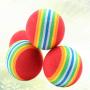POPETPOP 12pcs Interactive Dog Toys Rainball Dog Balls Puppy Toys 3.5cm Tennis Balls Pet Supplies - Small