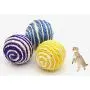 HBDITAN Dog cat Puppies pet Accessories Pet Accessories Funny Toys Natural Sisal Ball Interesting Cat Toys, Random Color Delivery