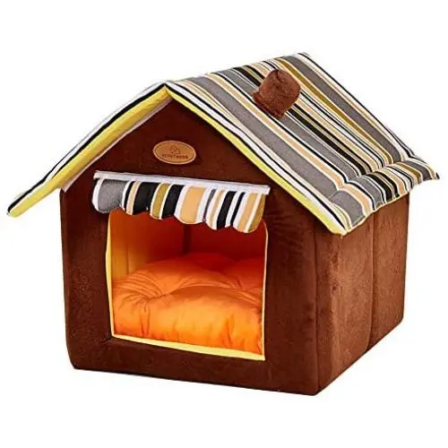Dog House Soft Indoor Small Medium Large Dog Houses, Pets Sponge Material Portable and Great for Transportation and Short outings
