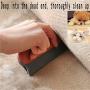 themejc Pet Hair Remover Brush red Pet Hair Detailer with Comfortable Handle, Efficient Dog & Cat Hair Remover for Cars Furniture Carpets Clothes beds couches Blinds Chairs