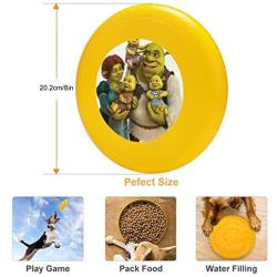 Pet Frisbee Flying Disc Dog Toy - Multifunction Shrek Family