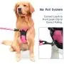 YIMEIS Dog Harness and 5 FT Leash Set, No Pull Adjustable Pet Harness with Easy Control Handle, Reflective Oxford Dog Vest for Medium Dogs Walking Training (M, Pink) YIMEIS Dog Harness and 5 FT Leash Set, No Pull Adjustable Pet Harness with Easy Control Handle, Reflective Oxford Dog Vest for Medium Dogs Walking Training (M, Pink)