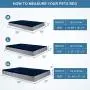 INVENHO Memory Foam Dog Bed 40'' x 27”Large Size Orthopedic Dog Bed, Therapeutic Joint & Muscle Relief Removeable & Washable Bed Cover with Waterproof Inner Lining INVENHO Memory Foam Dog Bed 40'' x 27”Large Size Orthopedic Dog Bed, Therapeutic Joint & Muscle Relief Removeable & Washable Bed Cover with Waterproof Inner Lining