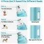 Bousnic Dog Nail Grinder 2-Speed - Upgraded Rechargeable Pet Nail Trimmer Gentle Painless Paws Trimming & Smoothing for Small Medium Large Dogs