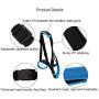 Dog Lift Harness - Dog Lift Support Harness for Weak Rear Legs, Veterinarian Approved Dog Handicap Harness Help for Small Medium Large Dogs, Adjustable Straps for Old, Disabled, Joint Injuries