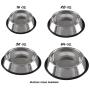 PETMAKER Stainless Steel Pet Bowls Sets