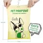 Dog Poop Bag 360 Pack with 1 Free Dispenser - Biodegradable Strong 13.5×9 Inch Large Dog Poop Waste Bags Refills (Scented)