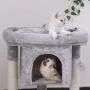 BEWISHOME Cat Tree Cat House Cat Condo with Sisal Scratching Posts, Plush Perch, Cat Tower Furniture Cat Bed Kitty Activity Center Kitten Play House BEWISHOME Cat Tree Cat House Cat Condo with Sisal Scratching Posts, Plush Perch, Cat Tower Furniture Cat Bed Kitty Activity Center Kitten Play House