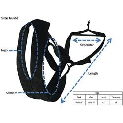 KnK Dog Supplies Big Dog Harness Padded Strong Sturdy Weight Pulling Harness Vest Large Dogs Training Quick Walking Keep Your Dog Amused and in Great Shape by draining accumulated Energy!