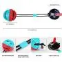 Upgrade Suction Cup Dog Chewing Toy, Dog Chew Toys for Aggressive Chewers, Dog Rope Ball Toys with Suction Cup for Puppies Large Dogs, Teeth Cleaning Interactive Pet Tug Toy for Boredom