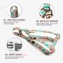 Step in Dogs Harness No Pull Dog Harness Adjustable Pest Vest with Leash Dog Safety Harness Easy for Outdoor Walking Training Easy Control Harness for Small Medium Large Breed Dogs