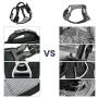 Pawtrender No Pull Dog Harness with Handle Reflective Adjustable Dog Vest Harness with Soft Padded Mesh for Small Medium Large Dogs