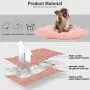 MUMUPET Plush Pet Dog Bed Pad | Machine Wash & Drying | Traditional Sofa-Style Cat Bed, Puppy Bed, Rabbit Bed | Dog Mat for Extra Small Dogs and Puppies