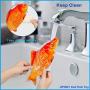 UPSKY Electric Moving Fish Cat Toy, Realistic Plush Simulation Electric Wagging Fish Cat Toy Catnip Kicker Toys, Funny Interactive Pets Pillow Chew Bite Kick Supplies for Cat Kitten Kitty