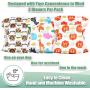 Wegreeco Washable Male Dog Belly Band (Stylish Pattern)- Pack of 3 - Washable Male Dog Belly Wrap, Dog Diapers Male (M, Magic)