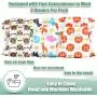 Wegreeco Washable Male Dog Belly Band (Stylish Pattern)- Pack of 3 - Washable Male Dog Belly Wrap, Dog Diapers Male (M, Magic)