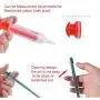 Pet Pill Popper Pill Gun for Cats Pet Syringe Feeding Oral Tablet Capsule or Liquid Feeding Kit Silicone Syringes for Dog Cat Pill Shooter