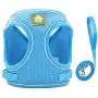 Dog Harness Blue no Pull,Reflective Breathable Adjustable Comfort,for Small Medium Large Dog,for Training Walking Dog Harness Blue no Pull,Reflective Breathable Adjustable Comfort,for Small Medium Large Dog,for Training Walking