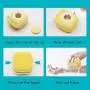 yimea Pet Grooming Brush Bath Brush- Pet Massage Brush Shampoo Dispenser-Soft Silicone Brush Rubber Bristle for Dogs and Cats Shower Grooming