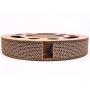 YMXCP Cat Toy Ball Corrugated Paper Cat Scratch Plate Claw Sharpener Tease Cat Toy Turntable Ball Pet Cat Supplies