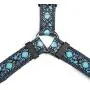 Tyhocent Durable Anti-Breakaway Dog Harness and 4.7FT Leash Set Soft Nylon Adjustable Dog Harness for Small Medium Large Puppy, Perfect for Dog Daily Training Walking Running