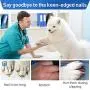 Goldnile Dog Nail Grinder,Upgraded Rechargeable Electric Pet Nail File for Paws Grooming Trimming Shaping,2 High Rotation Speed Quiet Nail Trimmer Clippers for Large Medium Small Pet Dogs & Cats Goldnile Dog Nail Grinder,Upgraded Rechargeable Electric Pet Nail File for Paws Grooming Trimming Shaping,2 High Rotation Speed Quiet Nail Trimmer Clippers for Large Medium Small Pet Dogs & Cats