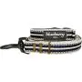 Blueberry Pet 8 Colors 3M Reflective Multi-Colored Stripe Dog Leashes