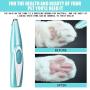 STARRYFIELD Dog Clippers- Rechargeable Cordless Cat and Dog Clippers, Low Noise Electric Pet Trimmer, Pet Clipper for Trimming The Hair Around Face, Eyes, Ears, Paw, Rump