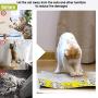 Euchirus Cat Scratcher Pad - Cat Cardboard Scratch Durable Scratching Pad Reversible