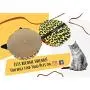 TAGO Cat Scratcher Pad for Indoor Cats Scratching 3-in-1 Cat Toys Round Cat Scratcher Cardboard Bed for Large Cats and Kitten Scratching Post TAGO Cat Scratcher Pad for Indoor Cats Scratching 3-in-1 Cat Toys Round Cat Scratcher Cardboard Bed for Large Cats and Kitten Scratching Post
