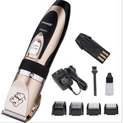 yuxufeng BaoRun Pet Dog Grooming Clippers Professional Rechargeable Cordless Hair Clippers with Comb Low Noise for Small Medium Large Dogs Cats