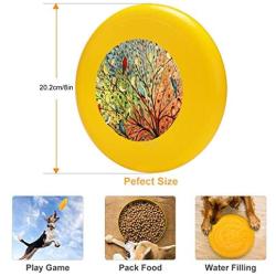 Pet Frisbee Flying Disc Dog Toy - Multifunction 27 Birds Jennifer Lommers