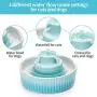 THMY Ceramic Pet Drinking Fountain, 70 oz Automatic Porcelain Cat Water Fountain, Ultra Quiet Water Fountains for Cats and Dogs with Clean Brush and Foam - Blue THMY Ceramic Pet Drinking Fountain, 70 oz Automatic Porcelain Cat Water Fountain, Ultra Quiet Water Fountains for Cats and Dogs with Clean Brush and Foam - Blue