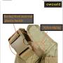 owosald Tactical Dog Holster, Adjustable pet Holster, pet Vest, Military Dog Holster,Medium，XL Velcro Patches for Dog Harness