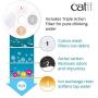 Catit Fresh & Clear Stainless Steel Cat Water Fountain, 50023