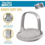 Purrfect Arch Deluxe Self Grooming and Massaging Cat Toy- Arch Brush Helps Reduce Shedding & Scratching To Keep Your Home Fur Free