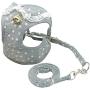 Didog Adjustable Pet Mesh Vest Harness and Leash Set with Cute Bell for Puppy Small Medium Dogs and Cats