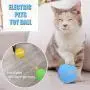 LOYY Pet Electric Cat Toy Ball for Indoor Cats LED Rolling Flash Ball Interactive RGB Lighting Pet Toys Ball Intelligent Electronic Automatic Toys Ball for Small Cats Dogs LOYY Pet Electric Cat Toy Ball for Indoor Cats LED Rolling Flash Ball Interactive RGB Lighting Pet Toys Ball Intelligent Electronic Automatic Toys Ball for Small Cats Dogs