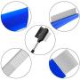Aodaer 8 Pieces Tear Stain Remover Comb for Cats Dogs Multipurpose Tool for Pet Cat Dogs Removing Eye Mucus, Crust and Matted Fur Pets Grooming Comb Set with Storage Bag