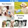 Emoly Portable Dog Paw Cleaner Upgrade Dog Cleaning Brush Paw Cleaner for Small/Medium Dogs (New, Red)