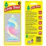 LITTLE TREES Car Air Freshener I Hanging Tree Provides Long Lasting Scent for Auto or Home I Cotton Candy, 24 Count, (4) 6-Packs