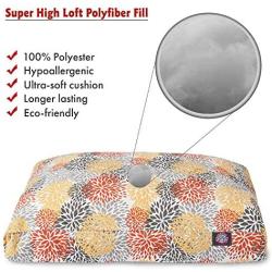 Majestic Pet Citrus Blooms Medium Rectangle Pet Bed