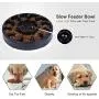 JASGOOD Slow Dog Bowl for Large Dogs,Anti-Gulping Dog Slow Feeder Stop Bloat,Slow Eating Big Pet Bowl JASGOOD Slow Dog Bowl for Large Dogs,Anti-Gulping Dog Slow Feeder Stop Bloat,Slow Eating Big Pet Bowl