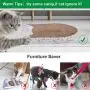 laamei Corrugated Cat Scratcher, Durable Cat Scratching Pad Kitty Shape Reversible Cat Couch Scratcher for Furniture Protector, Gift for Cat Lover laamei Corrugated Cat Scratcher, Durable Cat Scratching Pad Kitty Shape Reversible Cat Couch Scratcher for Furniture Protector, Gift for Cat Lover