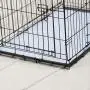 Precision Pet 2-Door ProValu2 Crate - Black - 19'' x 12'' x 14''