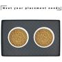 Ptlom Pet Placemat for Dog and Cat, Mat for Prevent Food and Water Overflow, Suitable for Small, Medium and Big Pet