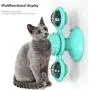 INZENYN Windmill Cat Toy Turntable Teasing Pet Toy Scratching Tickle Cats Hair Brush Funny Cat Toy (Blue) INZENYN Windmill Cat Toy Turntable Teasing Pet Toy Scratching Tickle Cats Hair Brush Funny Cat Toy (Blue)