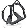 No Pull Dog Harness with Handle, Front Clip for Easy Walk Training Hiking, No Choke Adjustable Reflective Soft Padded Heavy-Duty Dog Vest for Small/Medium/Large Breed Dogs Puppy - Best Dog Puppies